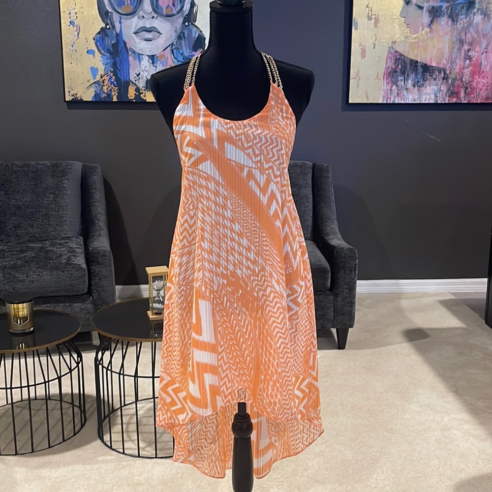 Orange sundress